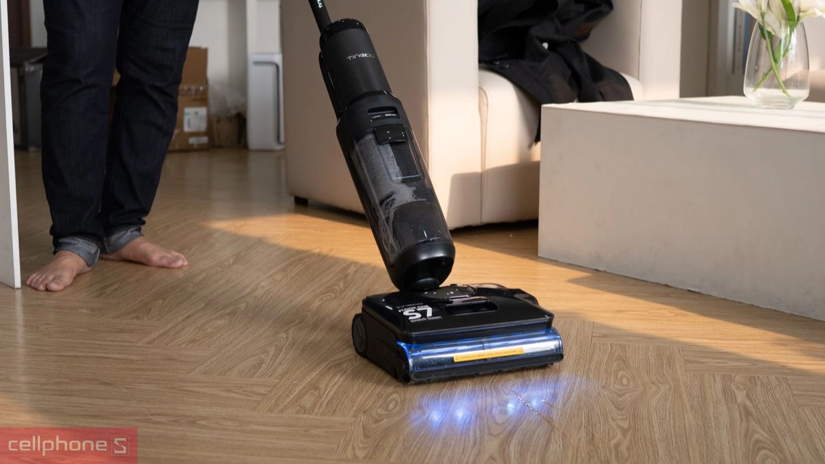 Thiết kế máy hút bụi cầm tay Tineco Floor One S7 Stretch Steam