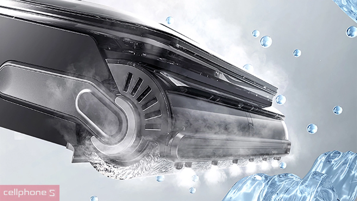 5 chế độ làm sạch linh hoạt của máy hút bụi cầm tay Tineco Floor One S9 Artist Steam Pro