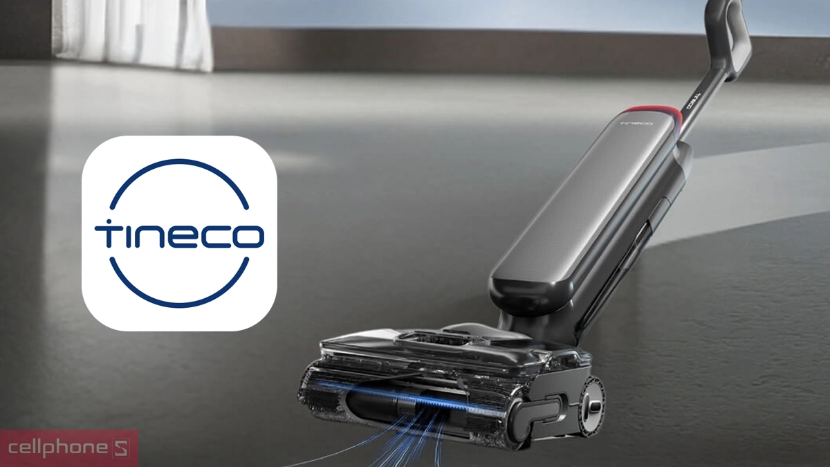 Kết nối app với máy hút bụi cầm tay Tineco Floor One S9 Artist Steam Pro
