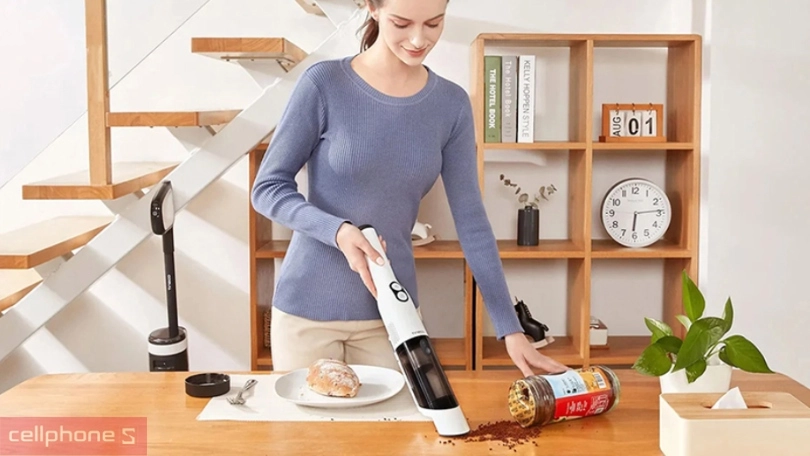 Sử dụng đơn giản và làm sạch hiệu quả trên nhiều bề mặt