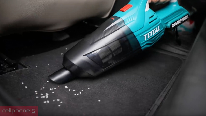 Review máy hút bụi cầm tay Total - Công suất lớn, hút bụi mạnh