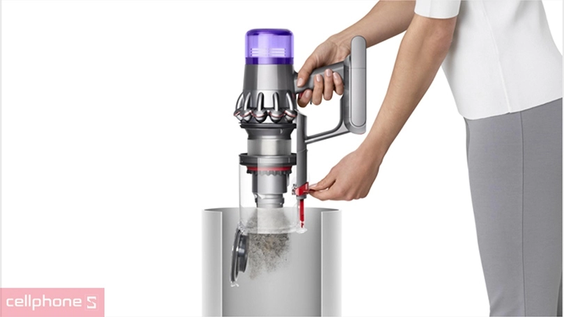 Cơ chế đổ rác dễ dàng, thao tác nhanh chóng