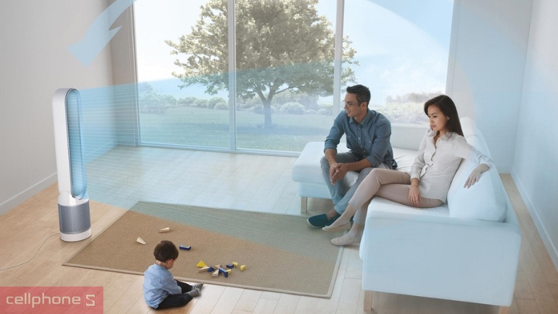 Máy lọc không khí Dyson Pure Cool Tower TP03 - Sở hữu không khí trong lành trong tầm tay