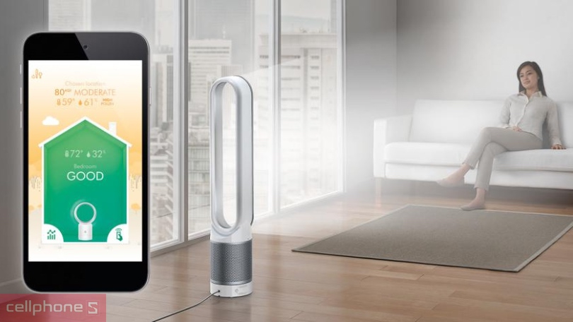 Máy lọc không khí Dyson Pure Cool Tower TP03 - Sở hữu không khí trong lành trong tầm tay