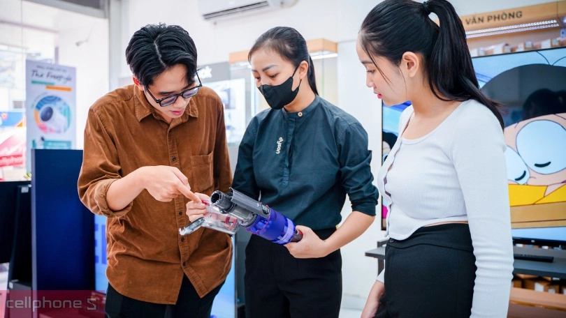Mua máy hút bụi Dyson chính hãng, nhiều ưu đãi tại CellphoneS