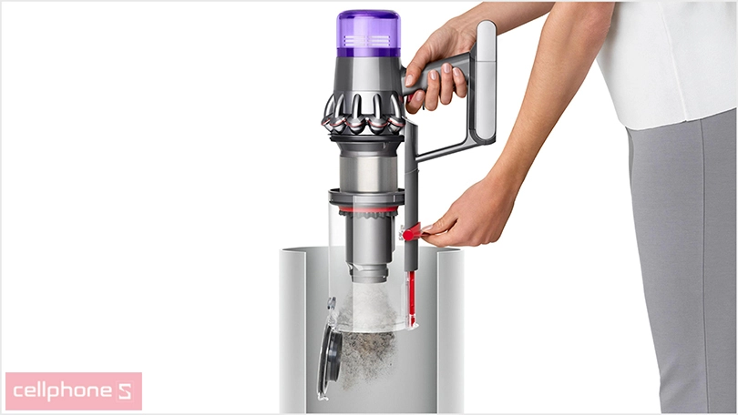 Cơ chế hộp bụi thông minh, làm sạch dễ dàng