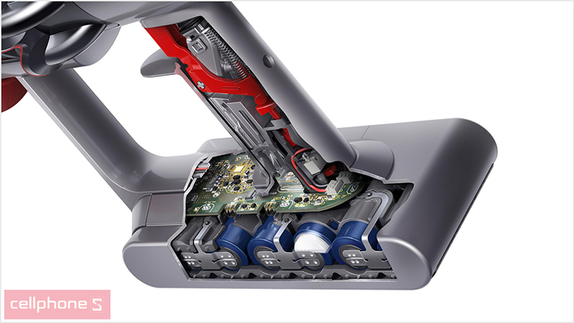 Pin dung lượng lớn, hoạt động 60 phút ở chế độ eco