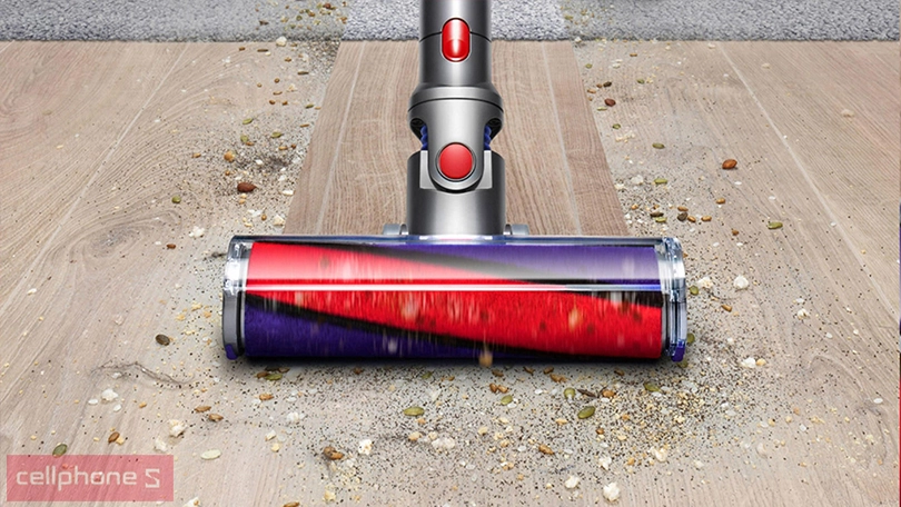 Khả năng tự động nhận biết và điều chỉnh lực thút theo mặt sàn