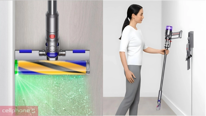 Máy hút bụi Dyson SV33 Micro: thiết bị dọn dẹp 3 trong 1, trọng lượng chỉ 1.5kg