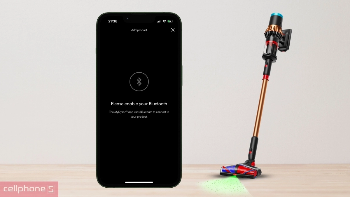 Hướng dẫn kết nối máy hút bụi Dyson V16 Piston chi tiết 