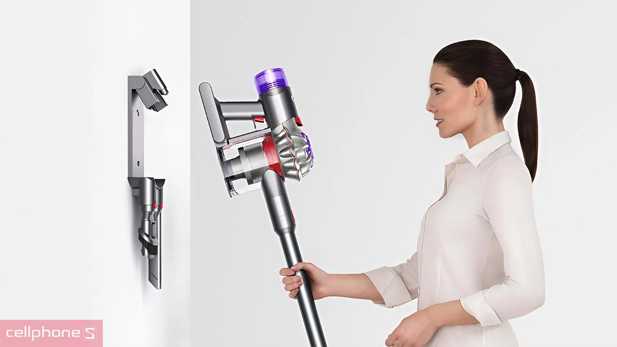 Pin và thời lượng sử dụng của máy hút bụi Dyson V8 Absolute