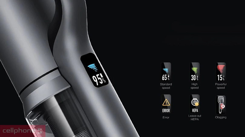 Thiết kế độc đáo cùng màn hình OLED hỗ trợ theo dõi