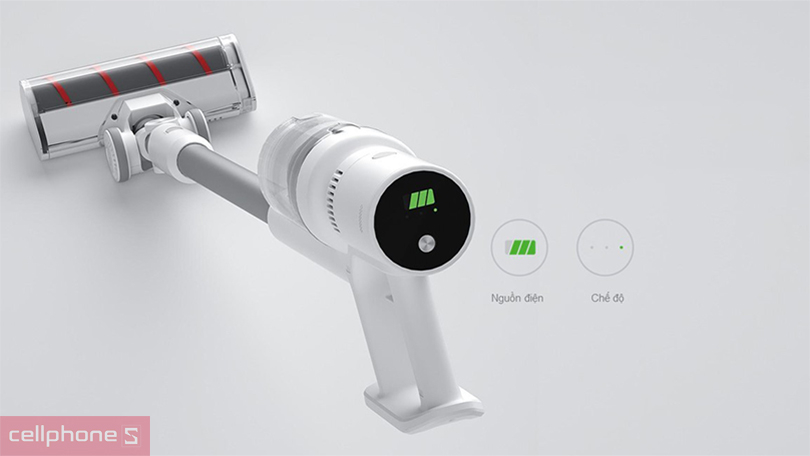 Đánh giá màn hình máy hút bụi cầm tay Roidmi M10