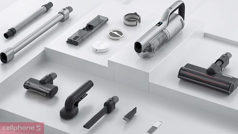 Bộ phụ kiện đa dạng - Hỗ trợ dọn sạch mọi không gian