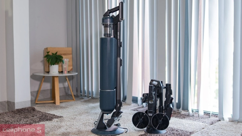 Review máy hút bụi Samsung - Hiệu suất hút bụi mạnh mẽ trong thiết kế cao cấp