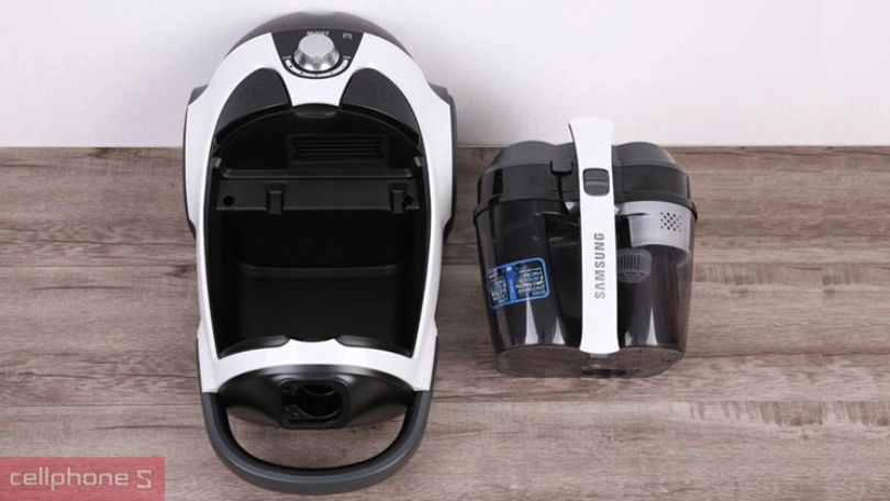 Máy hút bụi Samsung Rambo VCC8835V37/XSV không dùng túi - Gọn gàng, công suất lớn