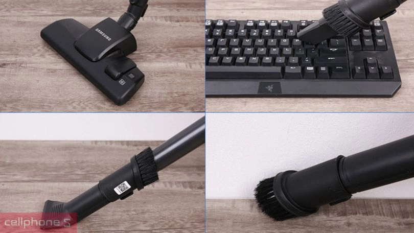 Máy hút bụi Samsung Rambo VCC8835V37/XSV không dùng túi - Gọn gàng, công suất lớn