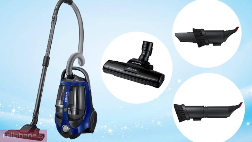 Máy hút bụi Samsung Rambo VCC8836V36/XSV không dùng túi - Nhỏ gọn, mạnh mẽ 