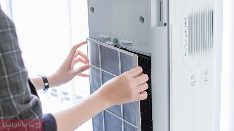 Máy lọc không khí Samsung AX60R5080WD/SV