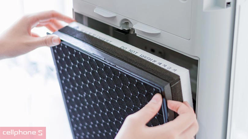 Lọc bụi mịn 99.9%, diệt trừ vi khuẩn