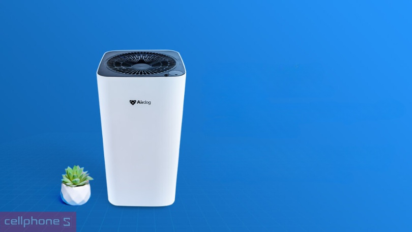 Máy lọc không khí Airdog X3 nâng cao hiệu suất lọc với màng và công nghệ lọc mới
