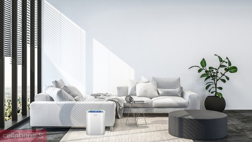Chế độ làm sạch trên máy lọc không khí Cuckoo CAC-C1220FW
