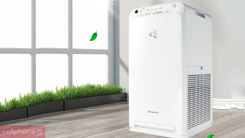 Hiệu suất lọc không khí của máy lọc không khí Daikin MC40UVM6-7