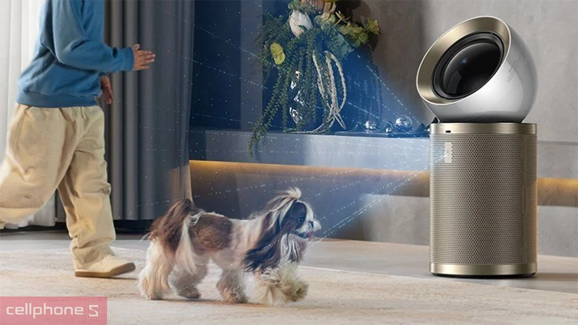 Khả năng vận hành êm ái của máy lọc không khí Dreame PM20