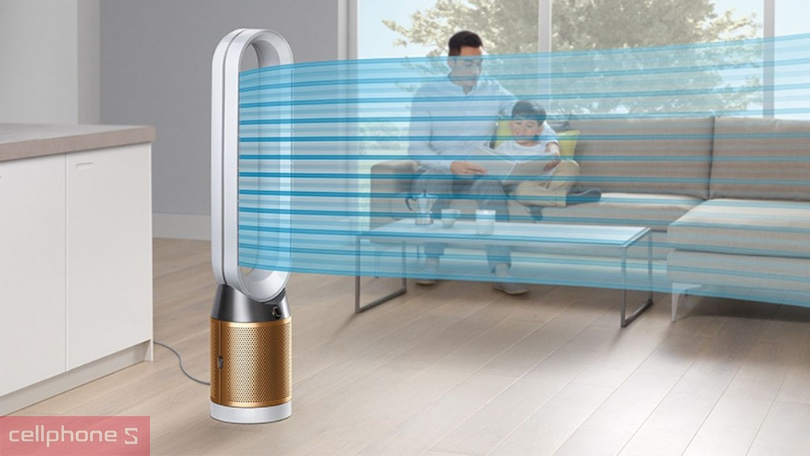 Máy lọc không khí Dyson Pure Cool Cryptomic™ TP06 - Lọc bụi hiệu quả