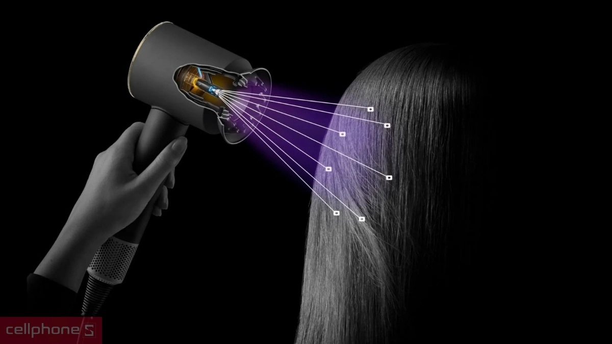 Công nghệ máy sấy tóc Dyson Supersonic Nural HD16