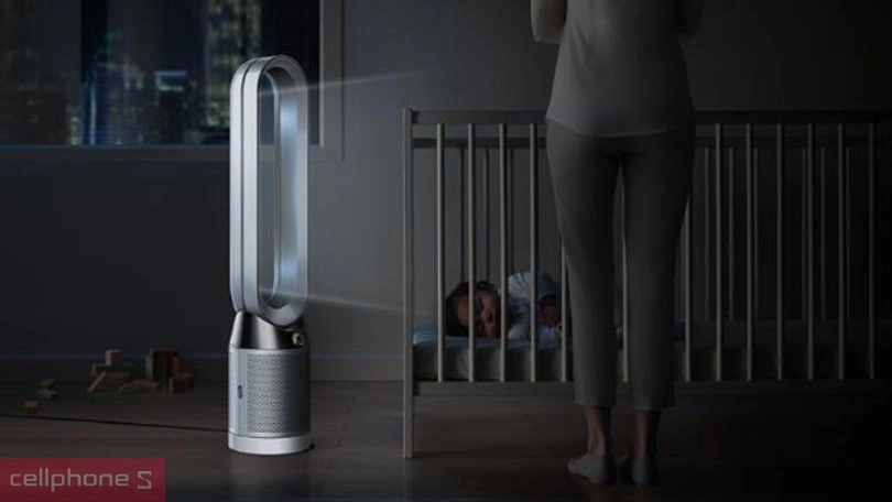 Thiết kế, độ ồn vận hành của máy lọc không khí Dyson Pure Cool™ Advanced Technology TP04