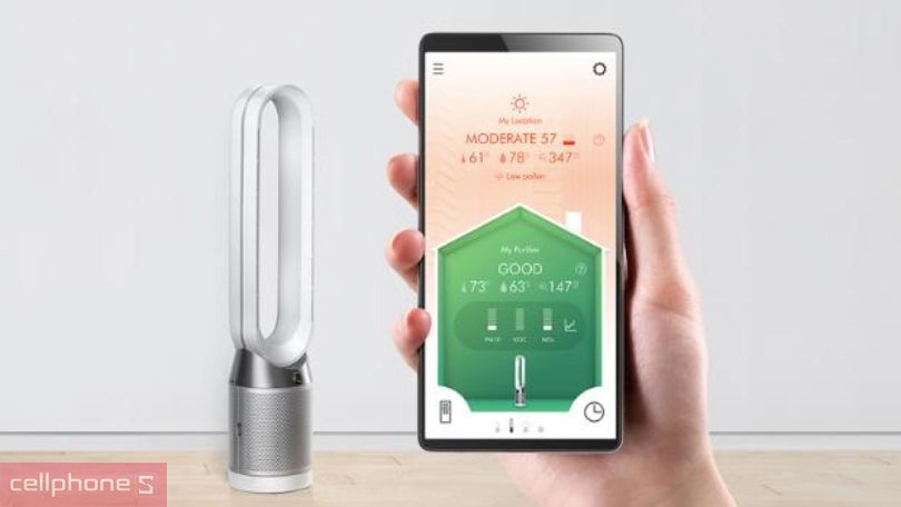 Hướng dẫn sử dụng máy lọc không khí Dyson Pure Cool™ Advanced Technology TP04