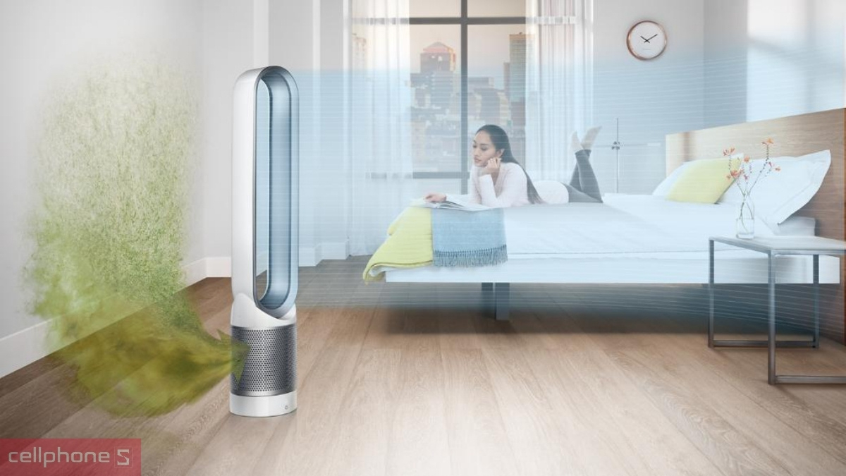 Lọc bụi siêu mịn máy lọc không khí Dyson Pure Cool Tower TP00