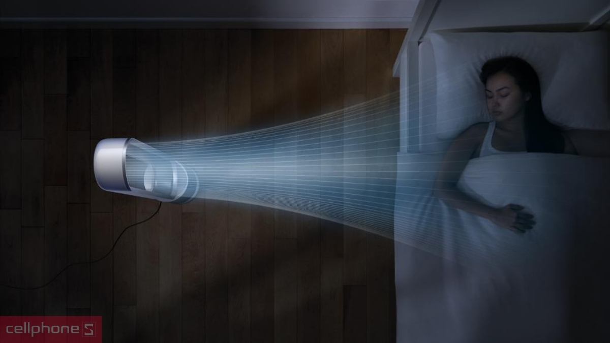 10 chế độ gió linh hoạt Máy lọc không khí Dyson Pure Cool Tower TP00