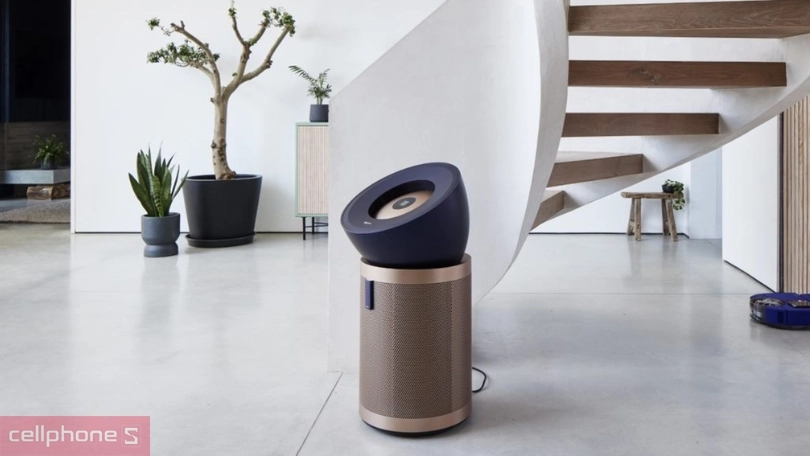 Kiểm soát chất lượng không khí thông minh qua app MyDyson