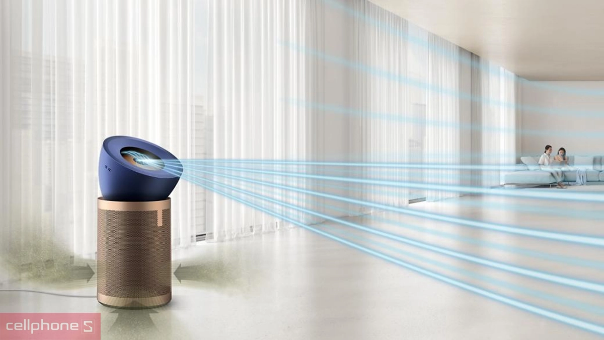 Hiệu suất máy lọc không khí Dyson Purifier Big+Quiet Formaldehyde BP04