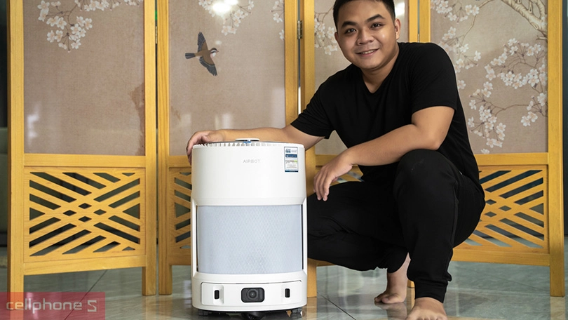 Robot lọc không khí Ecovacs Airbot Andy Pro - Công suất lọc lớn, vận hành êm ái