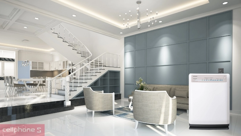 Máy lọc không khí Hitachi EP-PZ50J240 lọc khí kết hợp hút mùi