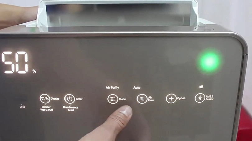 Cách sử dụng máy lọc không khí tạo ẩm Hitachi EP-A9000 chi tiết