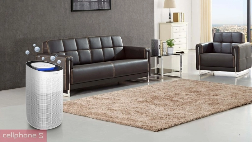 Máy lọc không khí Kangaroo KG50AP - hiệu suất ấn tượng, cảm biến hồng ngoại, 6 cấp lọc
