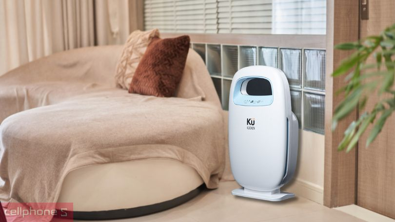 Máy lọc không khí Kuchen KU K18A - Lọc HEPA 13 ấn tượng, vận hành cực êm