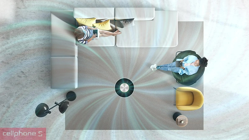 Chi tiết tính năng máy lọc không khí LG Puricare 360°