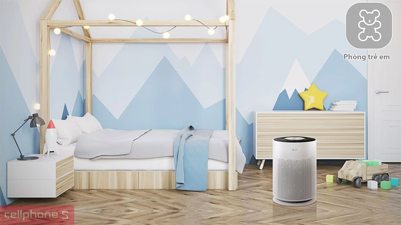 Chi tiết tính năng máy lọc không khí LG Puricare 360°