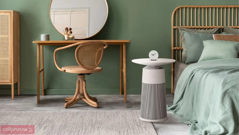 Máy lọc không khí LG lọc bụi mịn nhỏ nhất Thế giới