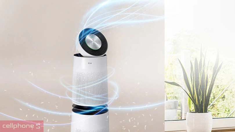 Chi tiết tính năng máy lọc không khí LG Puricare 360°