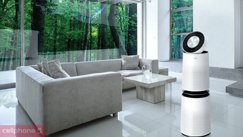 Vì sao nên mua máy lọc không khí LG Puricare 2 tầng Safe Plus AS10GDWH0?