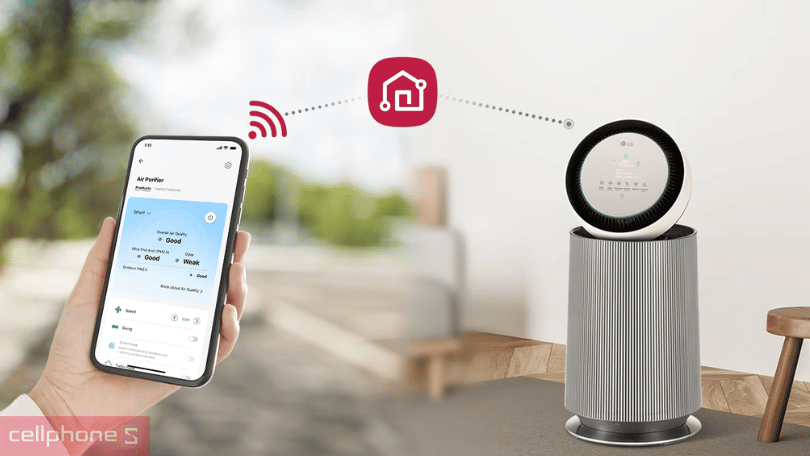 Hướng dẫn sử dụng máy lọc không khí LG Puricare 360 Alpha 1 tầng AS65GDBY0