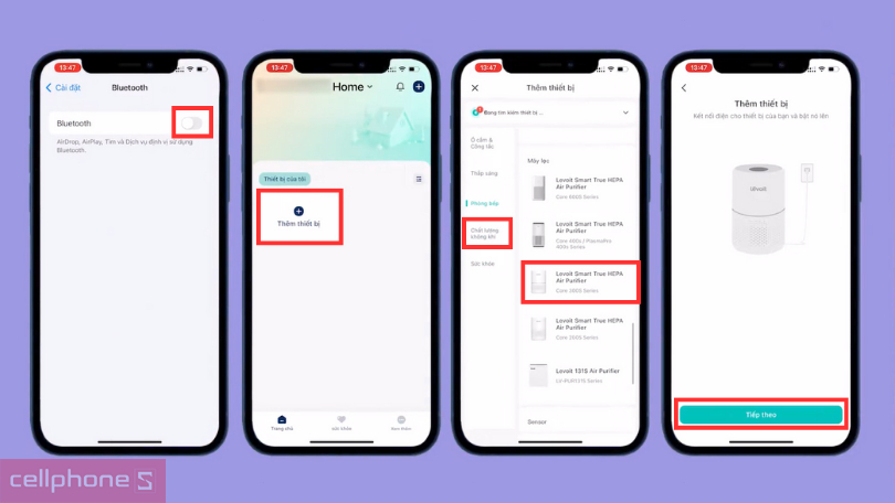 Hướng dẫn sử dụng máy lọc không khí Levoit Core 300S chi tiết
