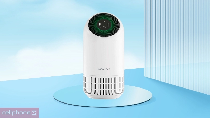 Máy lọc không khí LocknLock ENP116WHT: công nghệ lọc 3 trong 1, kích thước nhỏ gọn