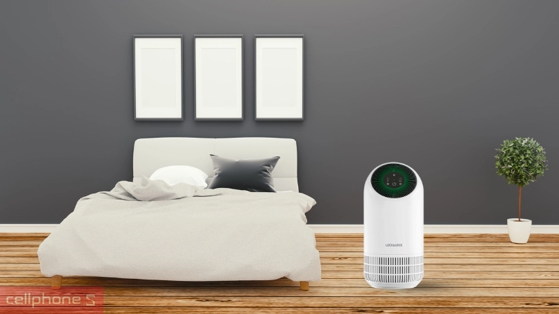 Máy lọc không khí LocknLock ENP116WHT: công nghệ lọc 3 trong 1, kích thước nhỏ gọn